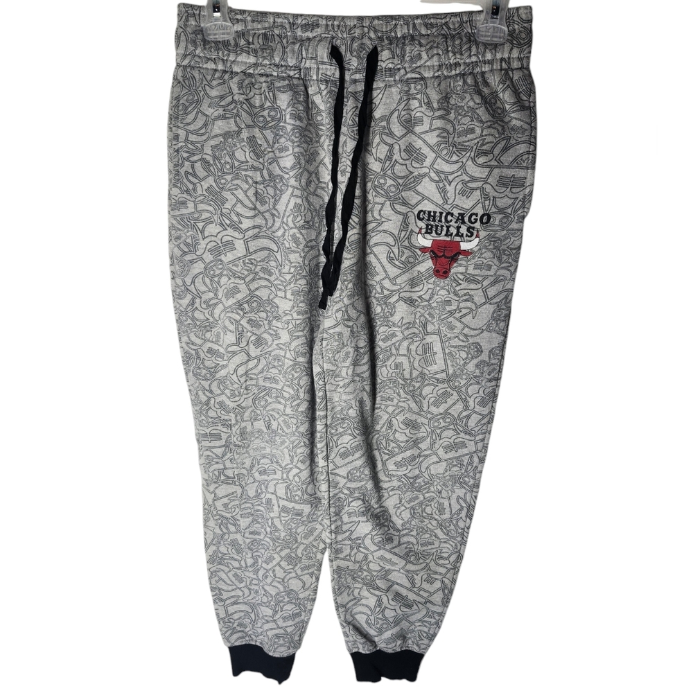 Chicago Bulls Size Medium Mens Sweat Jogging Joggers Pants